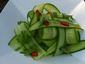 Crunchy Cucumber Salad